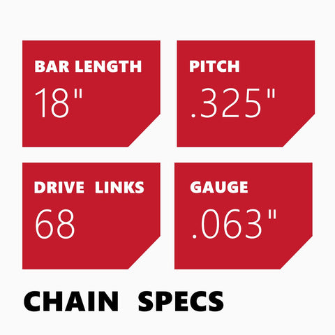 KAKEI chain designed for Stihl models pre-2023 compatibility
