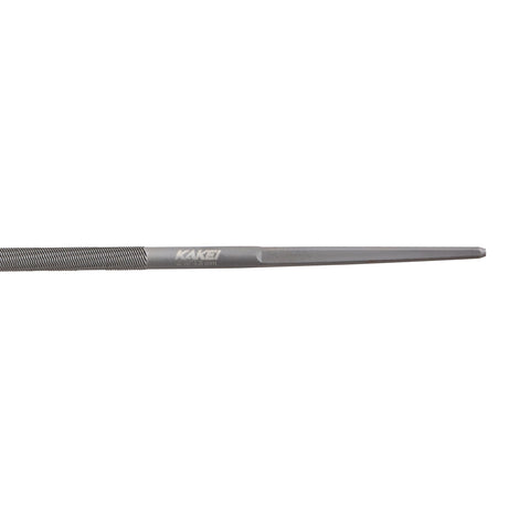 KAKEI hardwood handle delivers comfortable grip during filing.