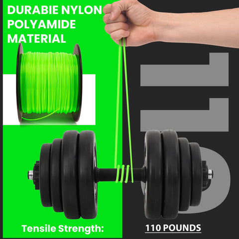 KAKO 095 line diameter 0.095 inches for strong cuts