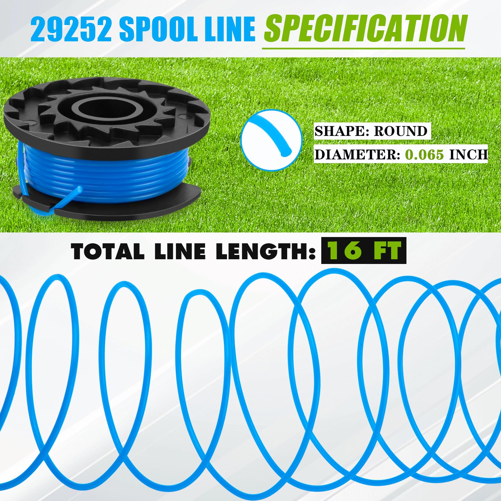 KAKO aerodynamic spool design reduces drag for smoother trimming