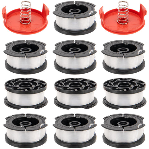 KAKO AF100 replacement spool with 30 ft nylon line for efficient trimming