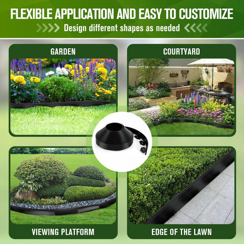 KAKO border separates lawn and path, keeping edges tidy.