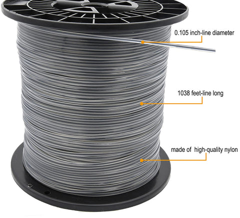 KAKO durable nylon trimmer line with high toughness inner core