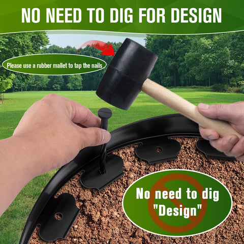 KAKO easy installation edging for quick DIY landscape updates