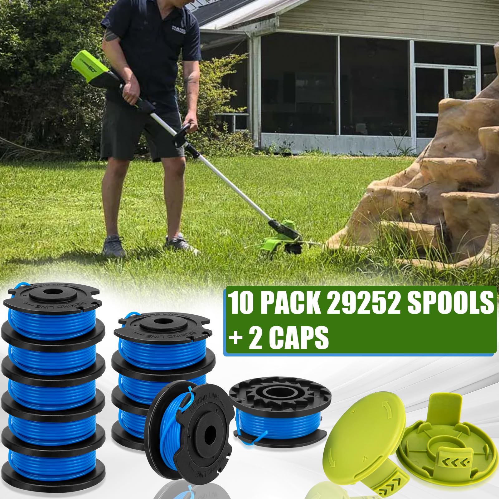 KAKO high-quality ABS spool and durable nylon string for long use