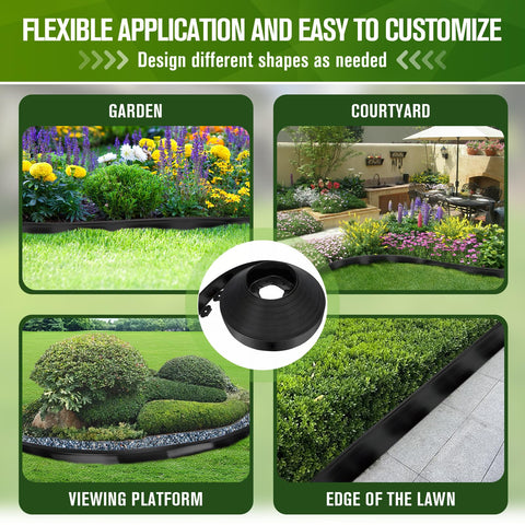 KAKO multi use edging suitable for flower beds paths and lawns