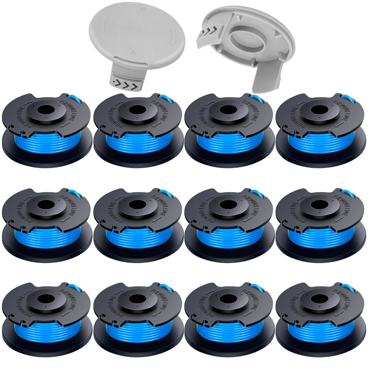 KAKO replacement spool for Ryobi AC14RL3A enables quick, reliable line refills.