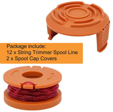 KAKO Wa0004 ready-to-use spool for weed trimming around edges.