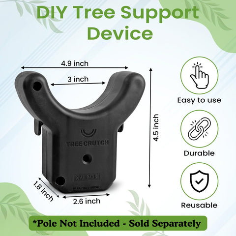 Kalinar Tree Crutches 2-Pack in durable plastic material for long-lasting use