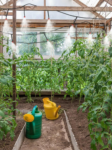Kalolary 1/4in barbed tee connector enables flexible layouts for planters and beds.