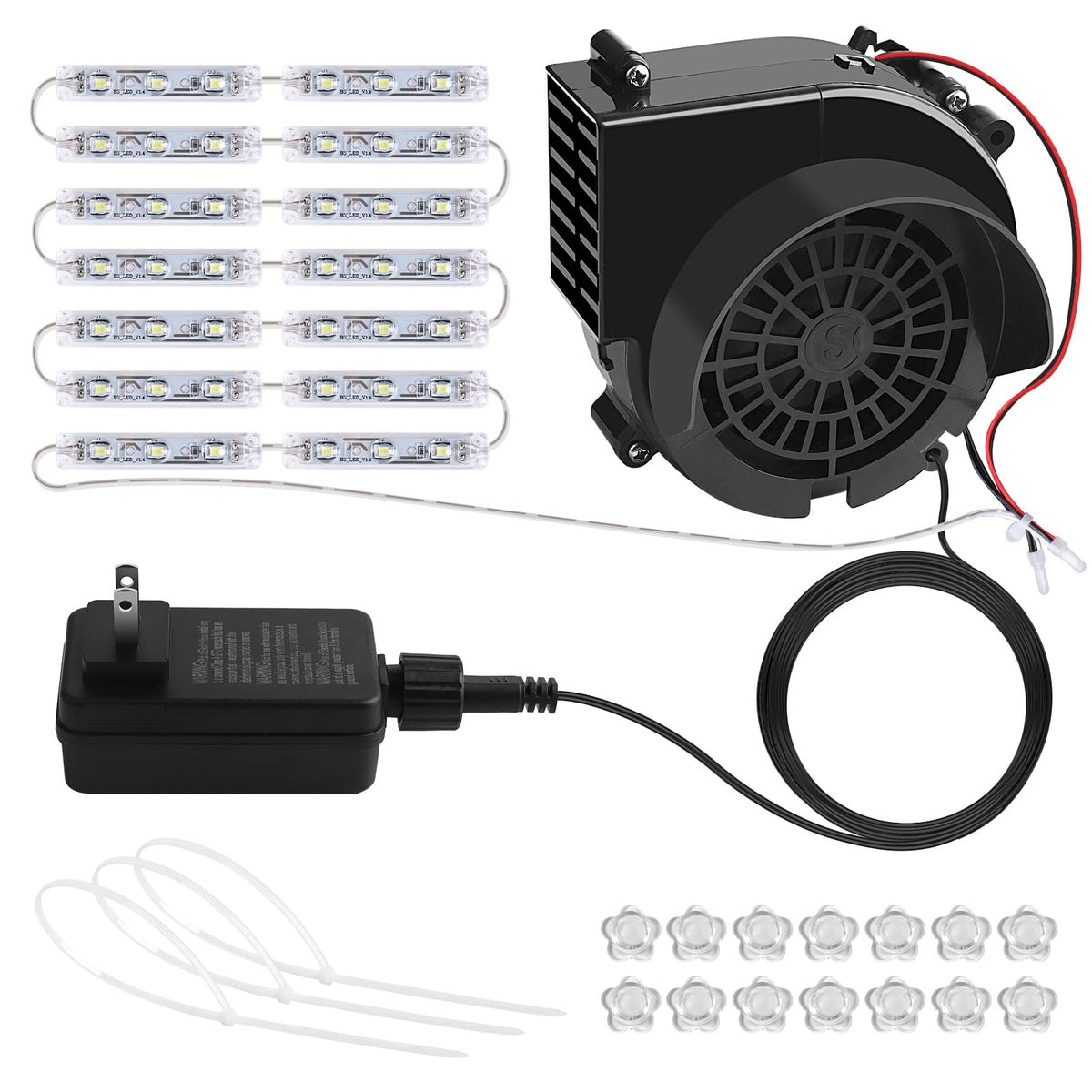 Kalolary inflatable blower replacement powering decorations for quick peak inflation