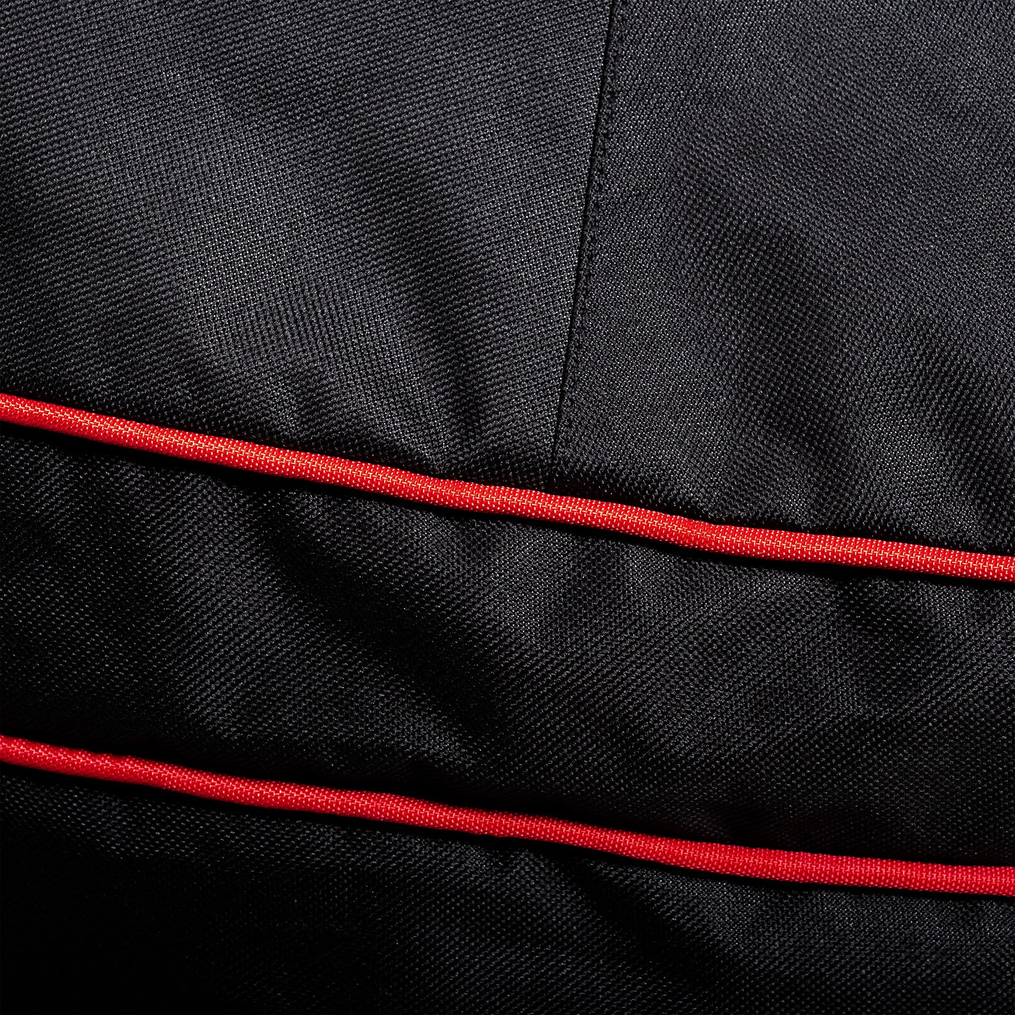 Kamado Joe Big Joe 24-inch cover back view offering full-length protection outdoors.