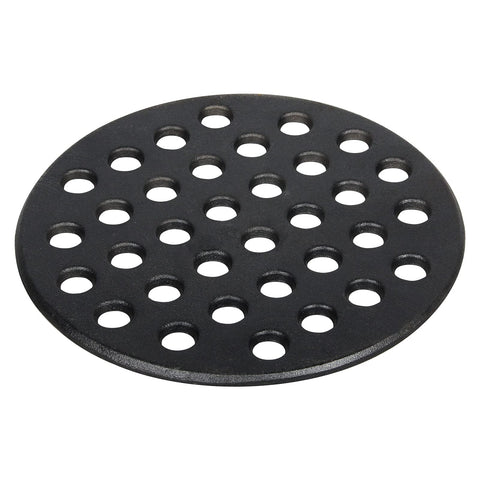 KAMaster 9-inch fire grate top view improves airflow for even grilling.