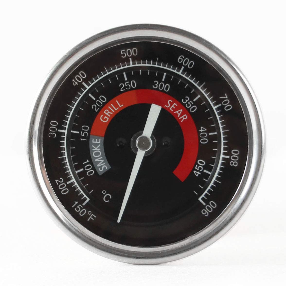 KAMaster large-face BBQ temperature gauge for easy, precise readings during grilling.