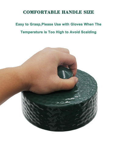 Kamaster ergonomic handle close-up reveals easy, secure grip for safe handling.