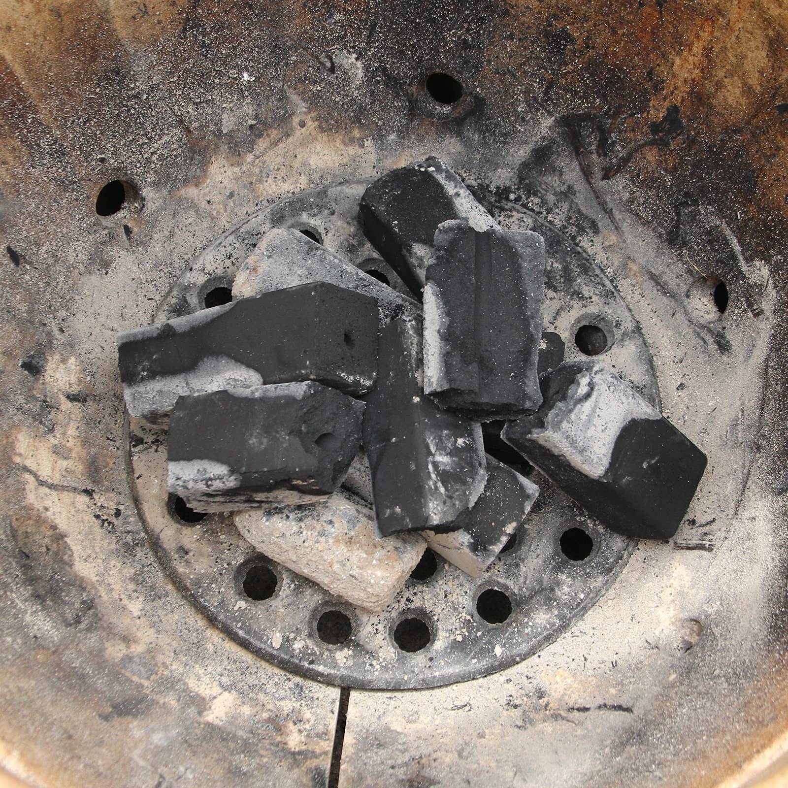 KAMaster beveled edge allows easy placement inside the fire box.
