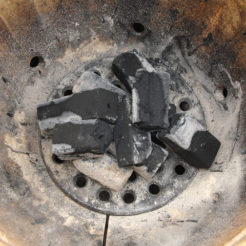 KAMaster beveled edge allows easy placement inside the fire box.