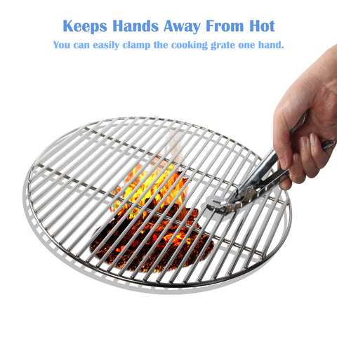 KAMaster finish is grease-resistant for easy cleaning after grilling.