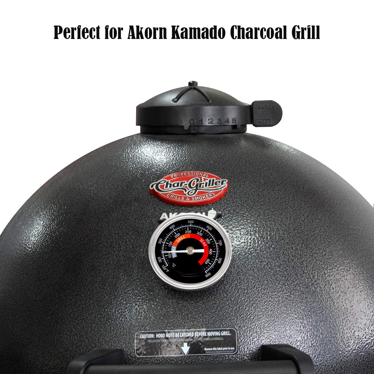 KAMaster gauge is suitable for ovens and wood stoves in addition to grills.