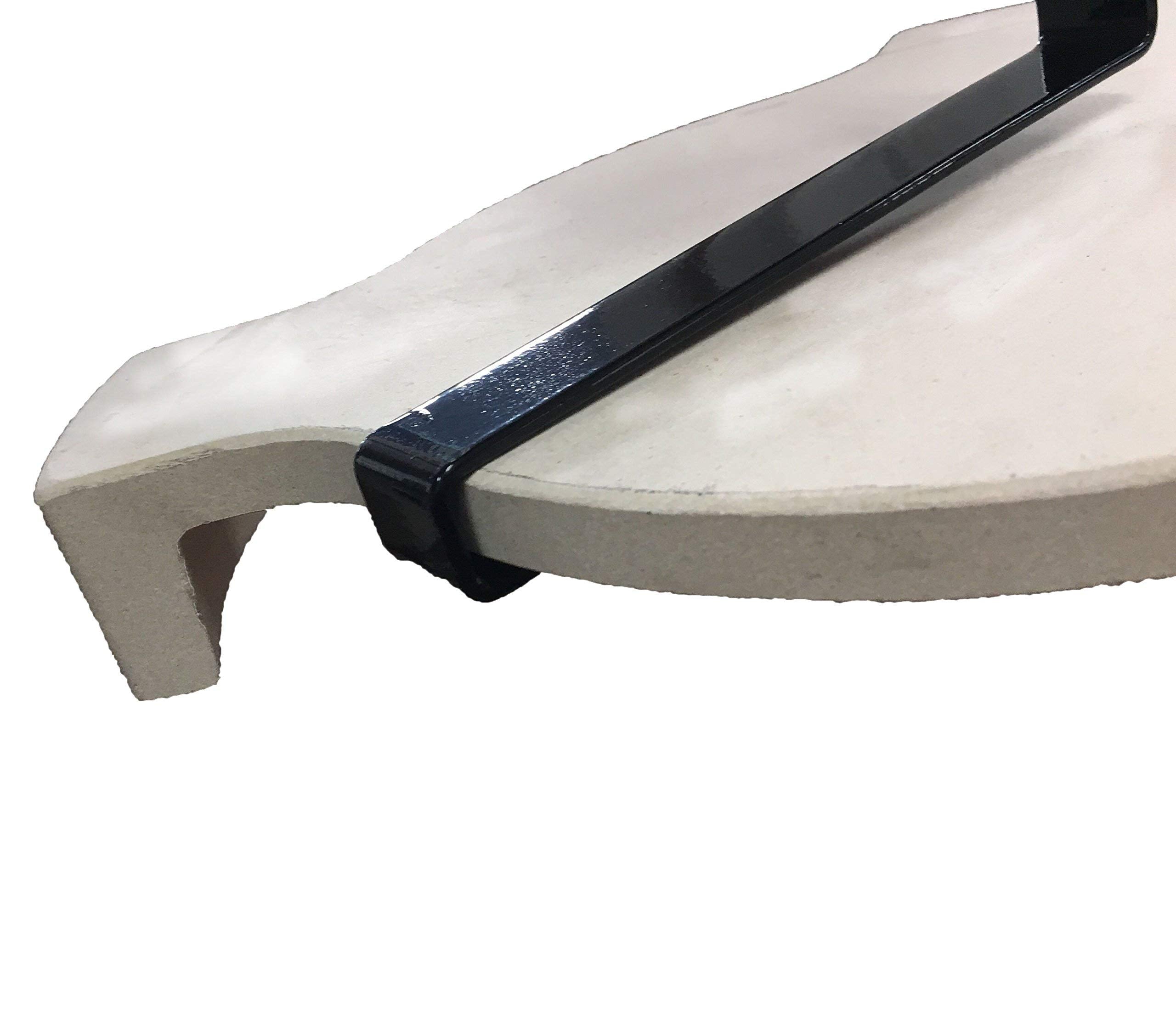 Kamaster scrub handle design reduces scalding risk during use
