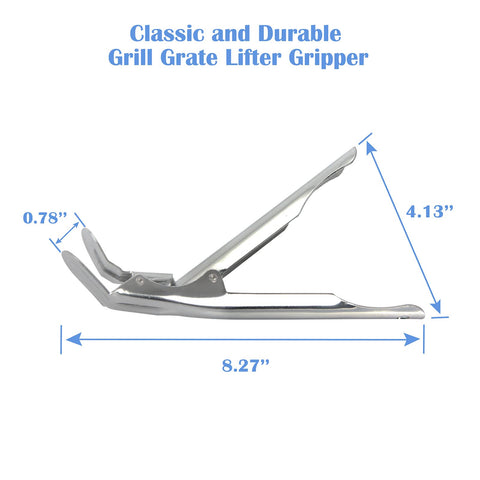 KAMaster stainless steel grate lifter handle shows a sturdy, easy-grip design for lifting.