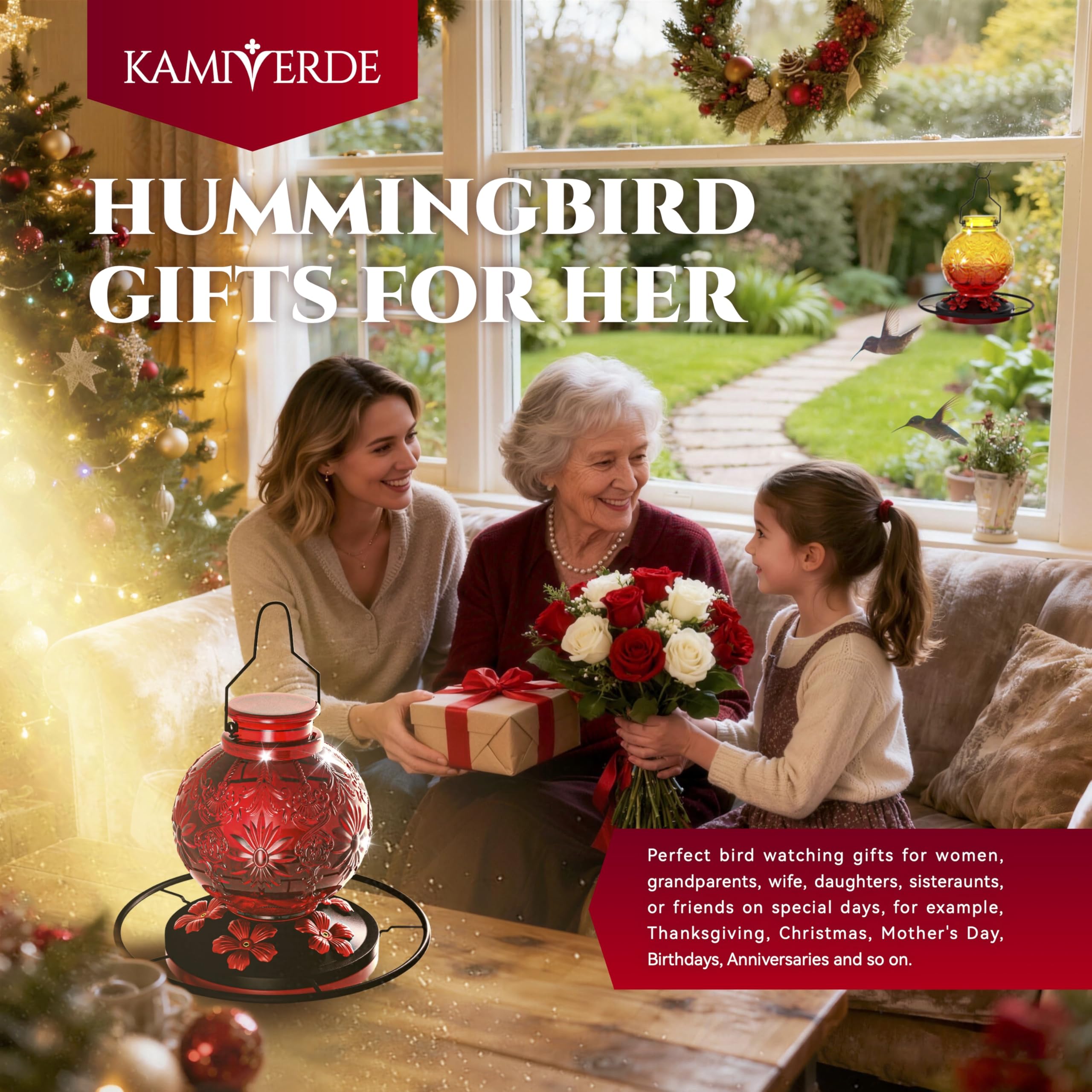 KAMIVERDE easy-clean design helps thorough maintenance.
