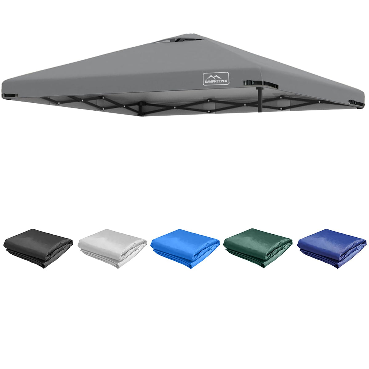 KAMPKEEPER replacement canopy top with vent, offering UV protection and weather resistance.
