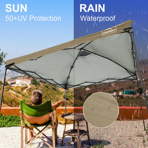 KAMPKEEPER canopy top with waterproof PU coating