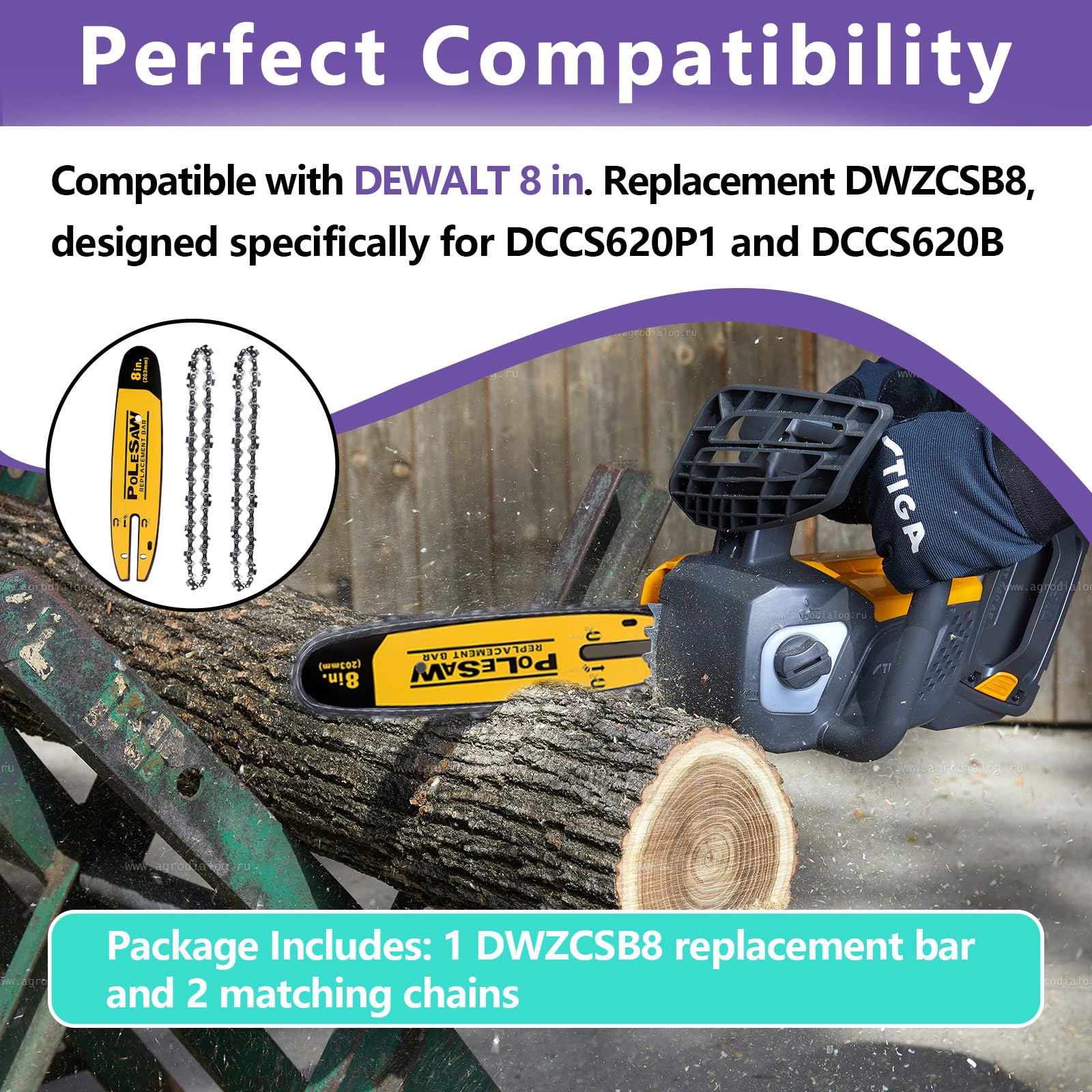 Kamrexi compatible with DEWALT DCPS620B to help restore cutting capability.