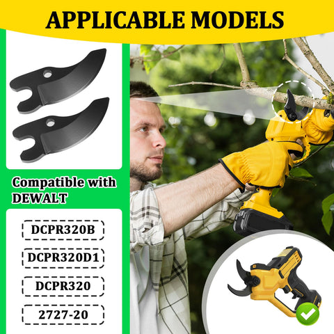 Kamrexi N920015 pruning blade with black non-stick coating for smoother cuts.