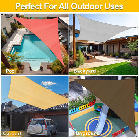 KANAGAWA sun shade sail breathable material 185gsm allows air flow