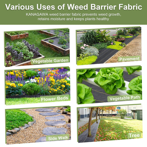 KANAGAWA barrier under gravel path for weed control