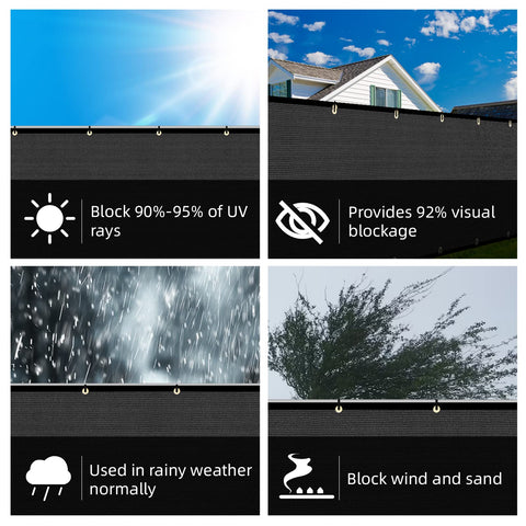 KANAGAWA wind and dust barrier enhances outdoor spaces.