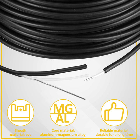 Kanayu aluminum magnesium core wire blends strength and flexibility for reliable installations.