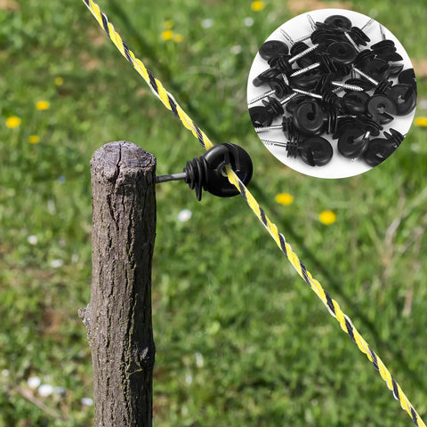 Kanayu electric fence kit display showing a comprehensive livestock fencing solution.