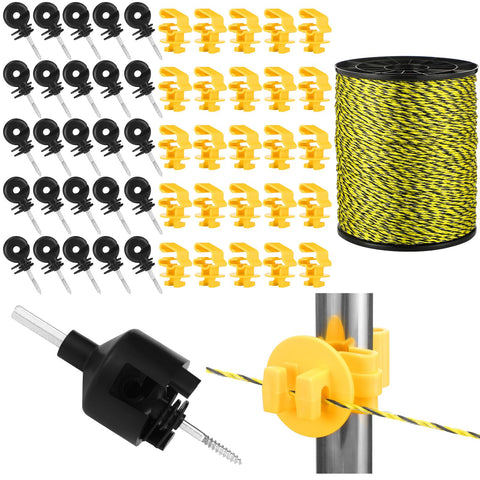 Kanayu electric fence wire roll for secure pasture containment and easy setup.