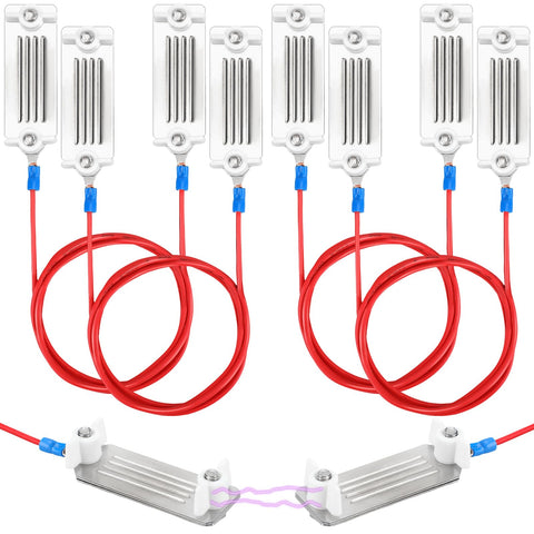 Kanayu Lectric fence tape connector, 40mm width, durable connection.
