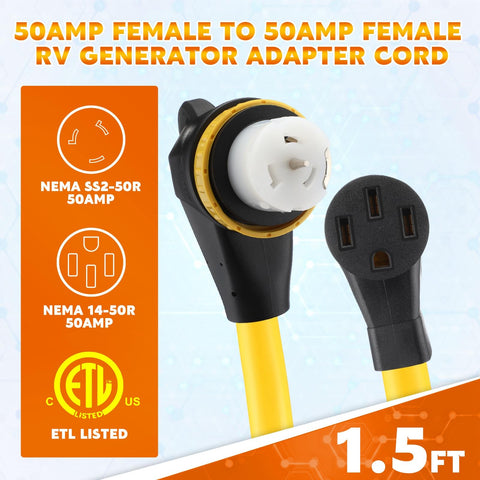 Kanayu adapter with 90-degree grip handle for easy plug and unplug