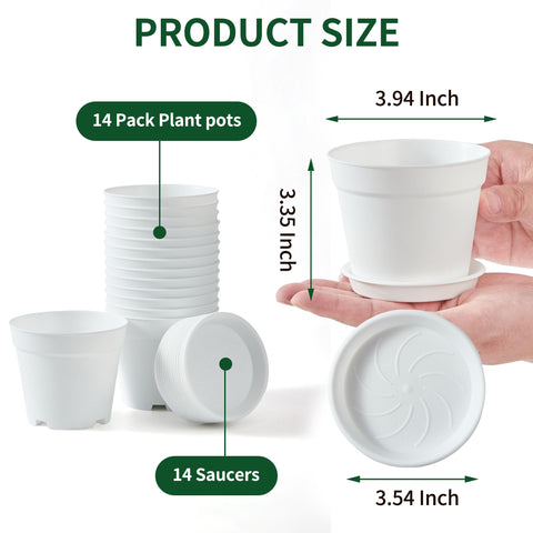KANBIT indoor/outdoor plant pot suitable for herbs and succulents.