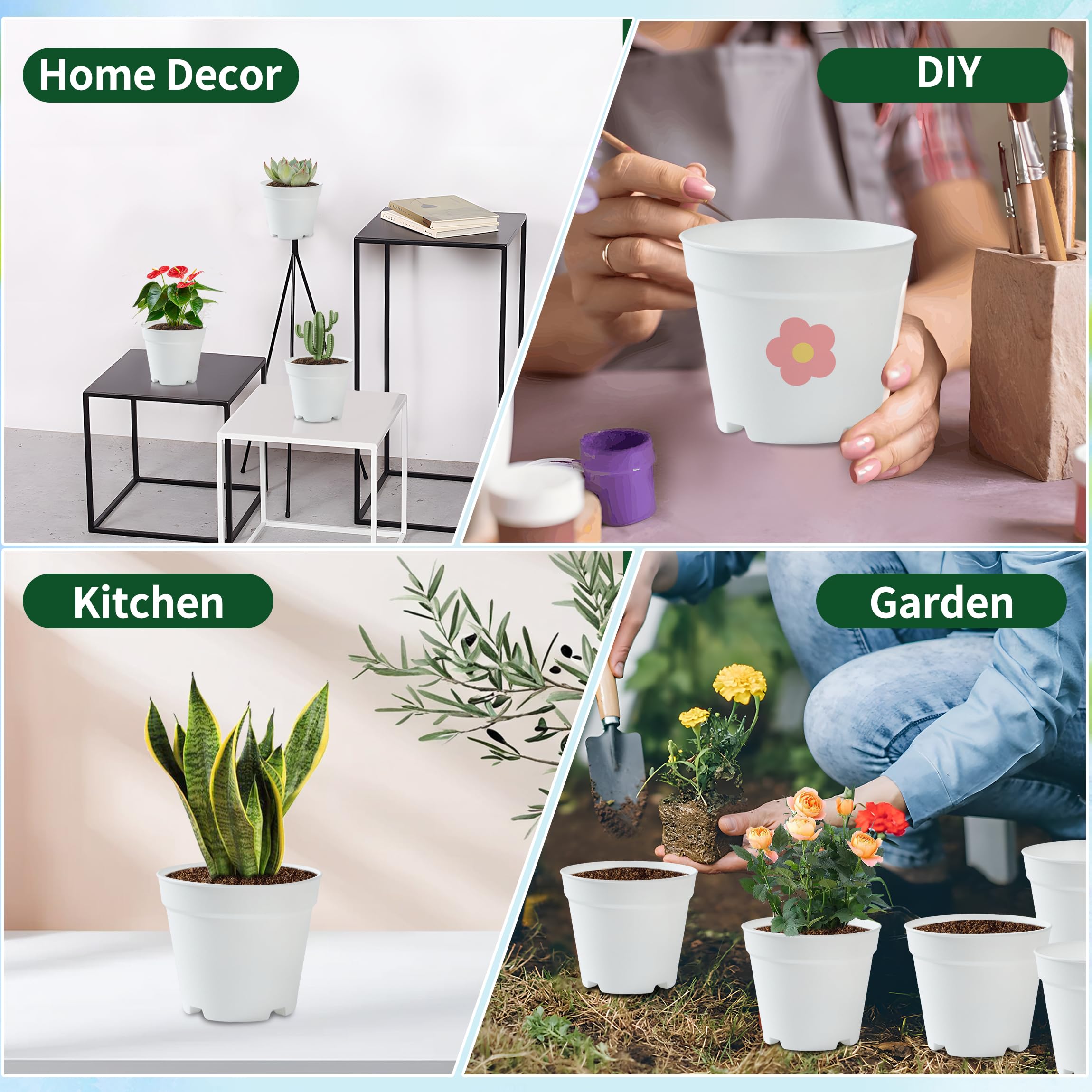 KANBIT nursery pots perfect for seed starting and propagation.