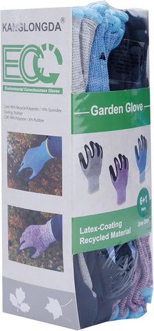 KANGLONGDA eco-friendly gloves made with recycled PET bottles to reduce footprint