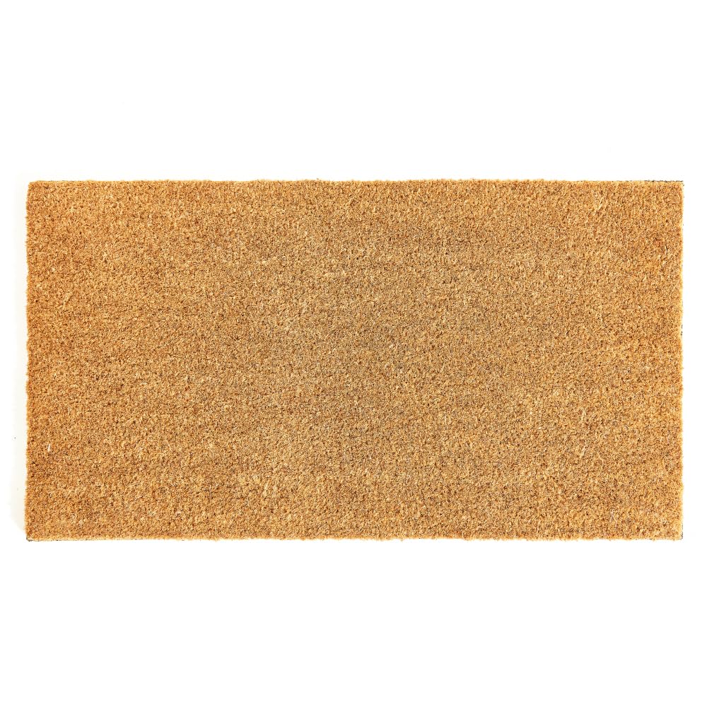 KANKUN Coco Coir Door Mat outer view with durable bristles for dirt scraping