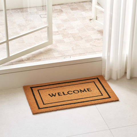 Close-up of heavy-duty backing on KANKUN mat for durability