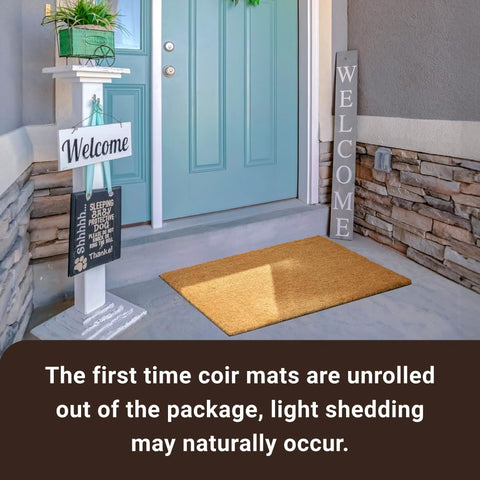 KANKUN heavy-duty backing keeps the mat in place