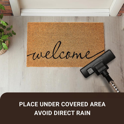 KANKUN heavy duty mat endures high traffic at entryways.