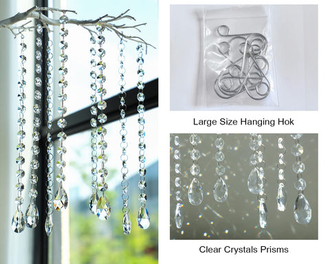 KANPURA crystal decor ideal for Christmas trees and seasonal displays.