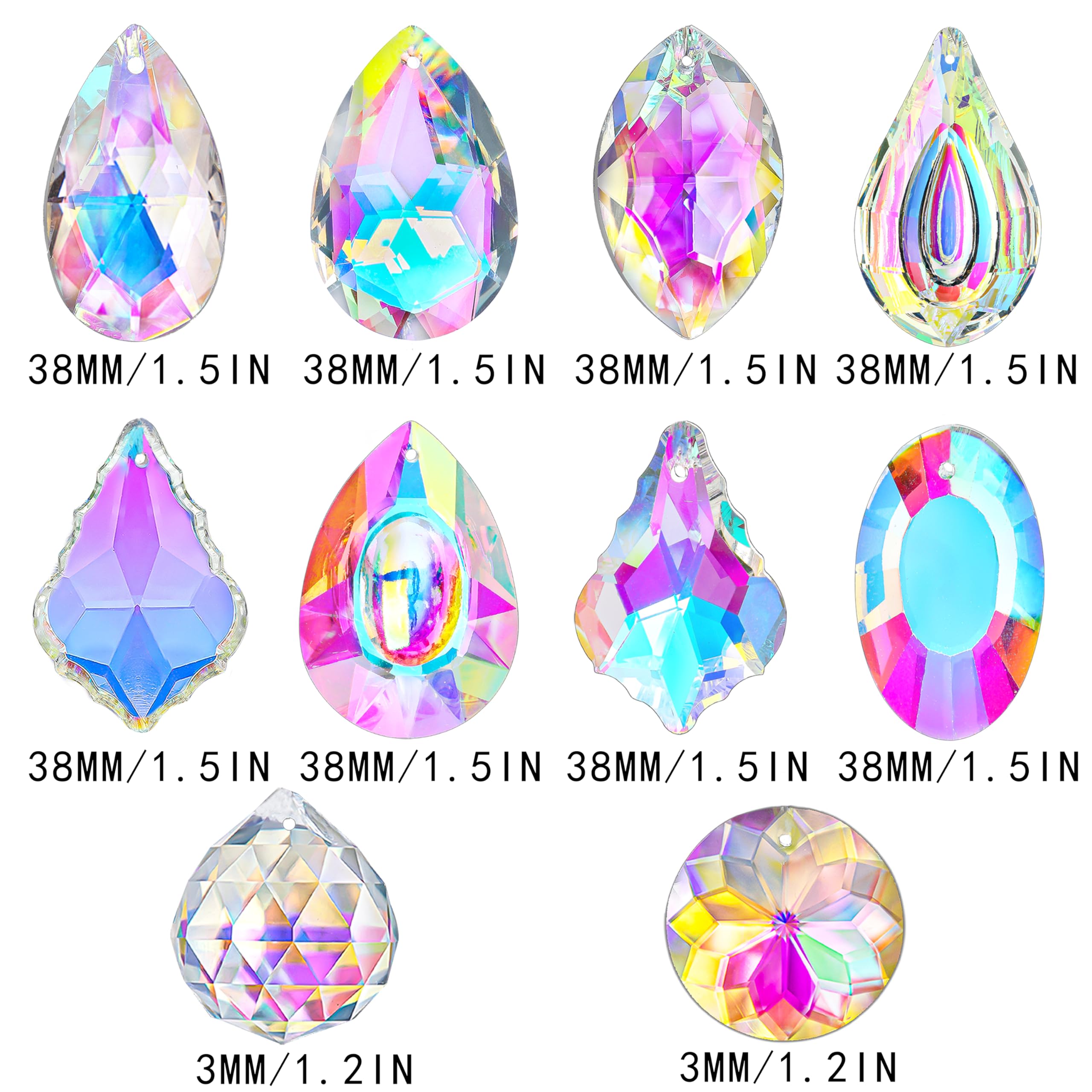 Kanpura crystal prism packaging protects prisms in transit.