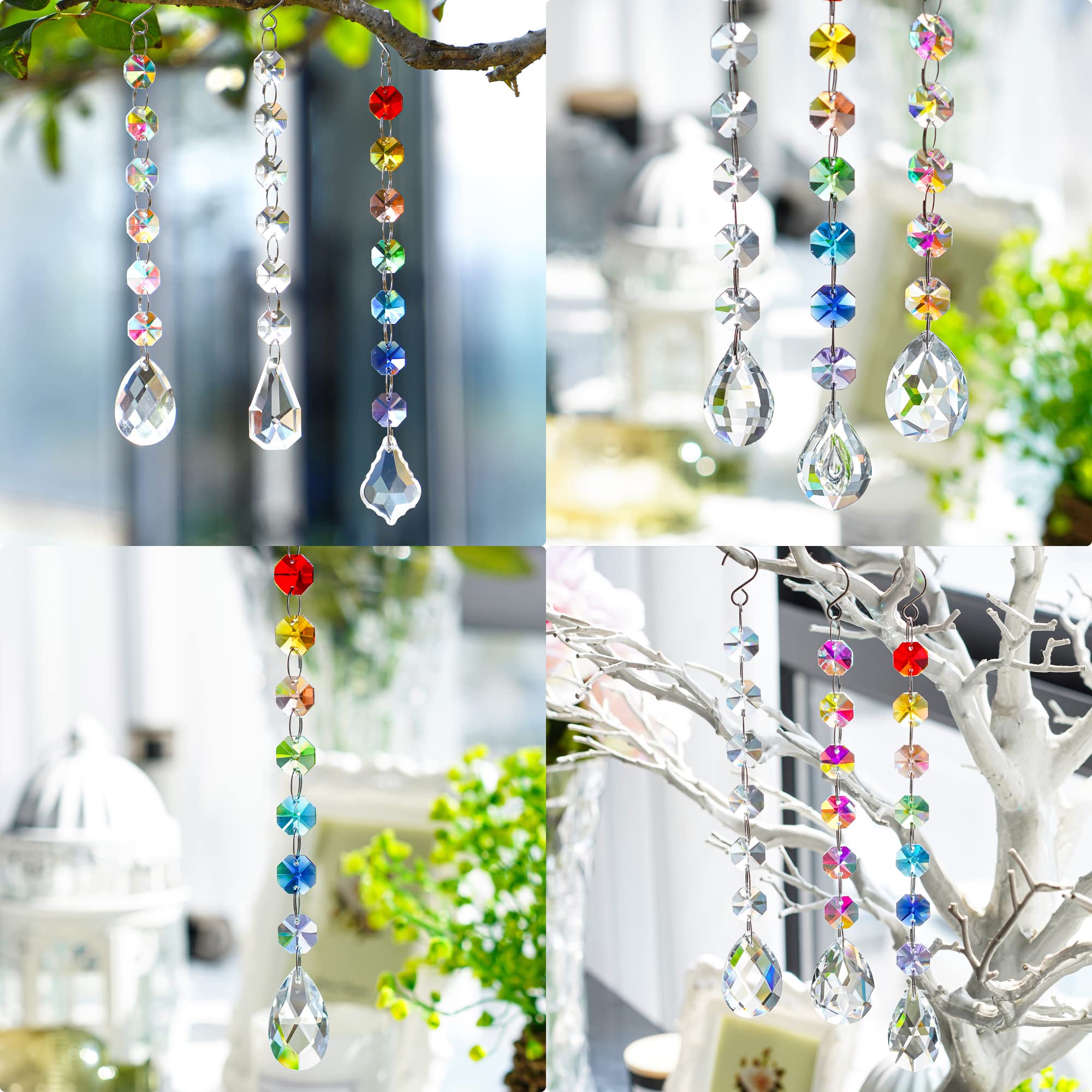 kanpura DIY Suncatchers small hooks easy hanging hardware for setup