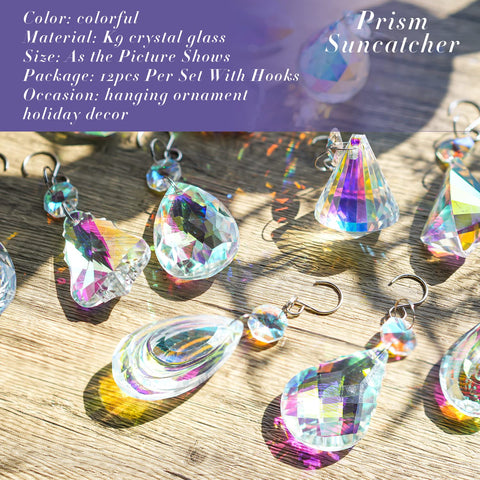 Kanpura feng shui rainbow prisms enhance ambience.