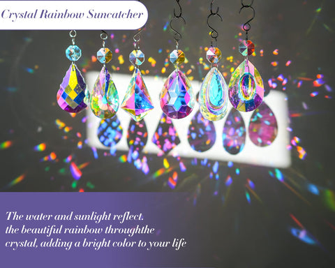 Kanpura K9 crystal glass sun catcher for lasting sparkle.